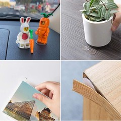 Versatile 280 Pcs Double Sided Putty Tack – Transparent Sticky Dots for Events