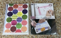 Creative Memories Creatology Scrapbook Mats, Stickers, Letters, Set Of 17 Mixed