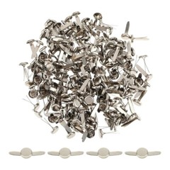 Decorative Metal Sealing Clips for Paper Clasps Split Pins Brads 100pcs