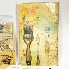 Ephemera Stationery supplies Junk Journals Scrapbooks Art Themed Collage, Box #1