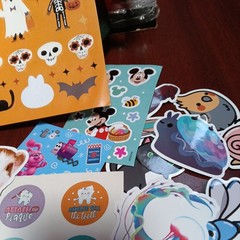 Huge Lot Of Various Scrapbooking Stickers Various Name Brands/Occasions