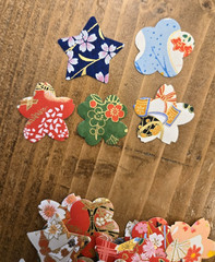 Oriental Stickers Floral Patterns Star Shapes 80 pcs.