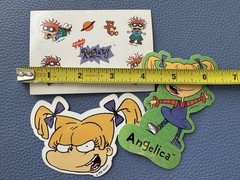 Lot Rugrats Colorful Sticker NOS Cartoons Nickelodeon Decal Angelica Chuckie