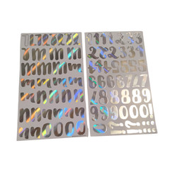 Scrapbook Supplies Lot | Stickers | Stencils | PLEASE READ | 27 pks