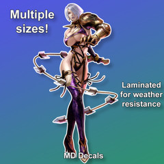 Ivy Valentine sticker, anime girl waterproof Soulcalibur Soul Calibur