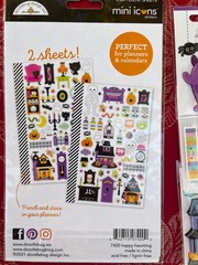#691 – HAPPY HAUNTING MINI ICON STICKERS & HALLOWEEN DOODLE-POPS STICKERS