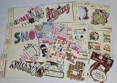 Huge Christmas Scrapbook Bundle Bella Blvd Echo Park Simple Stories album more