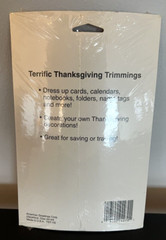 Vintage Forget Me Not American Greetings Thanksgiving Stickers