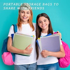 Caydo 24 Pcs Scrapbook Paper Storage Organizer 12×12 Inch with Sticky Index Tabs