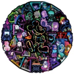 50PCS NEON STICKERS