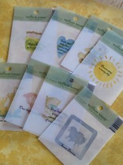 NEW Lot 8 BABY / Children Transparencies Vellum Words Phrase Verses, Scrapbook