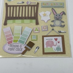 Preparing The Nursery Baby’s Room Scrapbooking Stickers Life’s Little Occasions