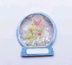 Snow Globe Die Cut Card Making Cutting Dies Snow Winter Christmas Snowflakes