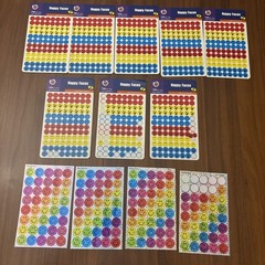 Vtg Teacher Sticker Lot Frank Schaffer Trend Smiley Face Planets Holographic USA
