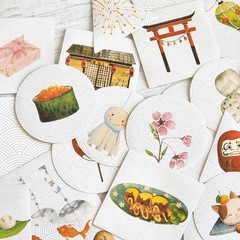 45PCS Cute Japanese Item Kawaii Stationery Scrapbooking Planner Diary Stickers