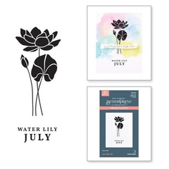 Spellbinders – BETTER PRESS – PRESS PLATES – JULY WATER LILY – BP-251