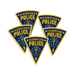 Hawkins Police Sticker