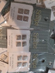 Alpha Snaps 50packs. accents All my memories safe 4 scrap book. Letters&Numbers