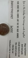 VALENTINES/LOVE Vellum Sticker(8pc)4.5″x 6″Tiny Tales•Love•Sweetheart•Kiss•lover