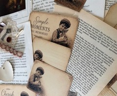 Vintage Rabbit Junk Journal Kit Ephemera Bunny Storybook Cottagecore Scrapbook