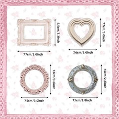 100 Pcs Vintage Decorative Stickers for Scrapbooking, Planners, Crafts & Journal
