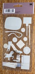 Sticko Play Ground Slide Sandbox Swing Hop Scotch School Recess Park Stickers