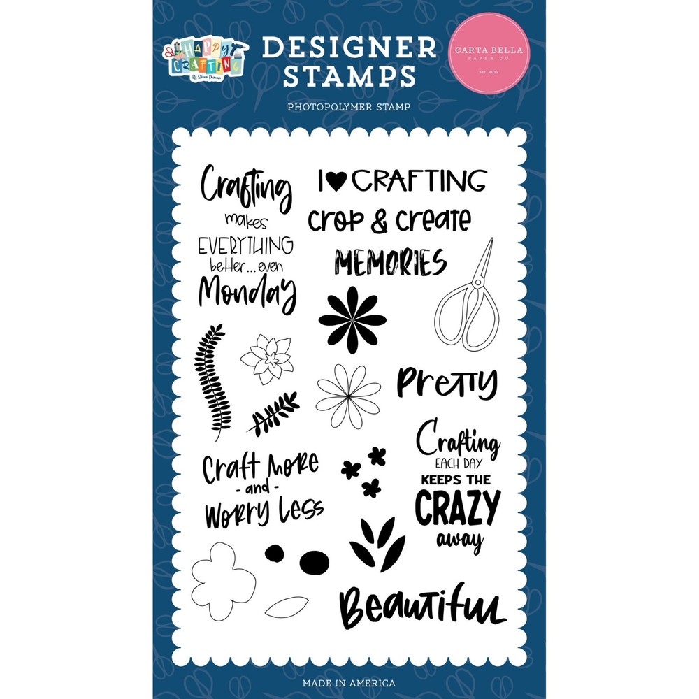 CARTA BELLA – CLEAR ACRYLIC STAMPS – CRAFT MORE