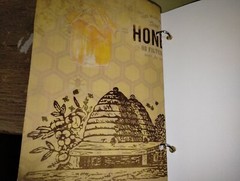Honey Bee Junk Journal Scrapbook USA Seller