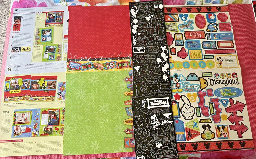 Disney’s Magic Kingdom Dazzles for Scrapbooking