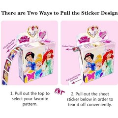 600 Pcs Kids Stickers – 3 Pack, 30 Designs, 1.5″ Self-Adhesive Cartoon Labels
