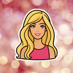 Barbie Holographic Vinyl Stickers Decals Laptop, Water Bottle,Journal, Scrapbook