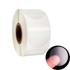 Round Transparent Stickers 500pcs/roll Self Adhesive Sticker Tab Sealer