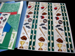 Baseball Combo 3 Gr Lengths Baseball, Photo mounting paper Lot.