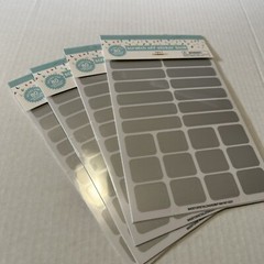 NEW Lot Of 12 Sticker Books Mixed Scratch Off Birthday Teacher Scrapbook Sheets