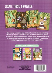 Wild Adventures, Whimsical Garden, Under The Sea – Stickers Puzzle Books