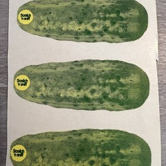 Vintage 3M/Mello Smello Sniff Stickers – Dill Pickle 15 Total – Great Cond/Scent