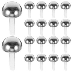 200 Pcs Metal Decors Mini Brads for Paper Crafts Indoor Sofa