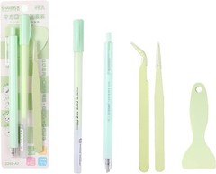Doraking Scrapbooking Tool Set Glue Pen Ceramic Cutter Tweezers Shovel Crafting