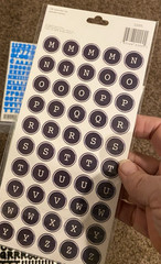 Alphabet Stickers Large Lot Scrapbooking Words New and Barely Used Letters packs
