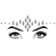 6 Pcs Music Festival Face Jewels, Rhinestone Rave Gems Glitter, Crystal Birth…