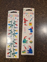 Mrs. Grossman’s Stickers Christmas Elves and Christmas lights
