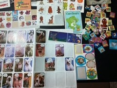 Large Lot Of 1980s Stickers