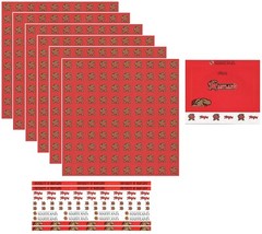 University of Maryland Terrapins Scrapbook Kit: paper & stickers