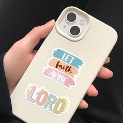 150PCS Christian Bible Verse Stickers, Boho Waterproof Vinyl Jesus Multicolor