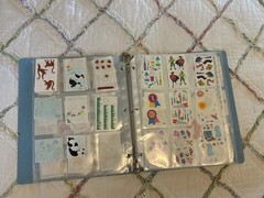 Vintage Mrs Grossman Creative Memories Sticker Collection Lot 18 Pages 1984-1998