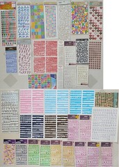 Alphabet Letter Stickers Large Lot Recollections Miss Elizabeth & More NEW