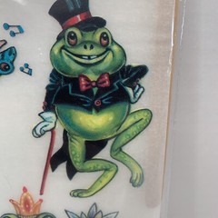 Vintage Tulip Happy Frogs Premium Rub-On Transfers MPD35 New Sealed