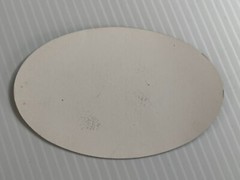 Vintage 2000 – «100% Freak» – Shinny Oval Sticker (Measures 4 1/4 in)