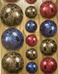 BOWLING Card-Stock Stickers (19pc)Scrappin’Sports•Balls•Lane •Pins•Strike•Player