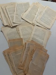 Vintage Ephemera Lot 100+ Junk Journal Paper Scrapbooking Crafting Book Pages